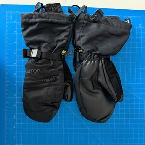 Burton Black Kids Mittens Small Ski Snowboard